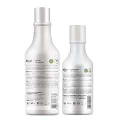 SHAMPOO 500ML + CONDICIONADOR 250ML INOAR ARGAN INFUSION LISO E SEDOSO