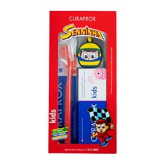 ESCOVA DENTAL CURAPROX SENINHA 1450 KIDS VERMELHO