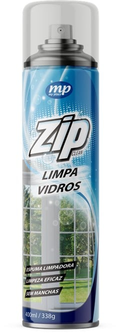 LIMPA VIDROS SPRAY ZIP MY PLACE 400ML