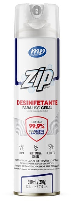 DESINFETANTE PARA USO GERAL SPRAY ZIP MY PLACE 350ML