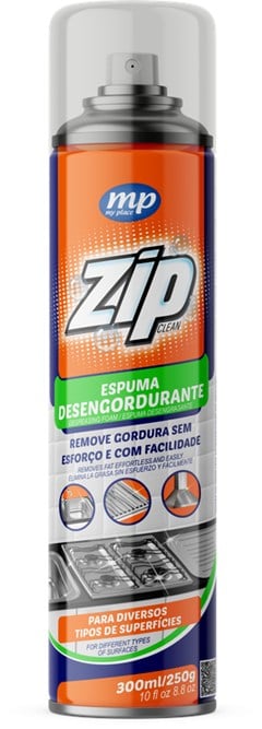 ESPUMA DESENGORDURANTE SPRAY ZIP MY PLACE 300ML
