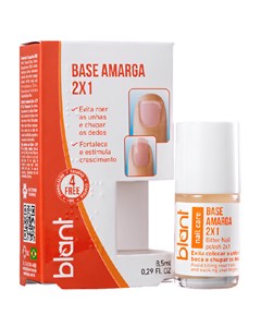 BASE P/ UNHAS BLANT AMARGA 2X1 8,5ML