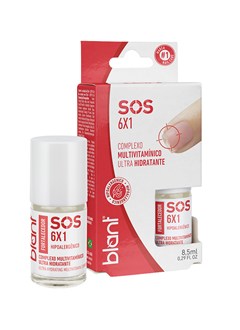 BASE P/ UNHAS BLANT FORT SOS 6X1 8,5ML