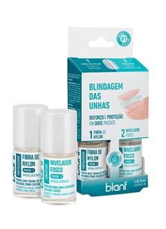 BASE P/ UNHAS BLANT KIT BLINDAG 2X 8,5ML