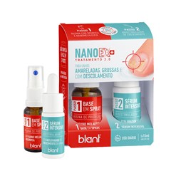 BASE P/ UNHAS BLANT KIT NANOEX+ 2X 15ML