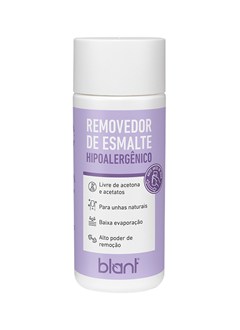 REMOVEDOR DE ESMALTE BLANT HIPOALERGENICO 80ML