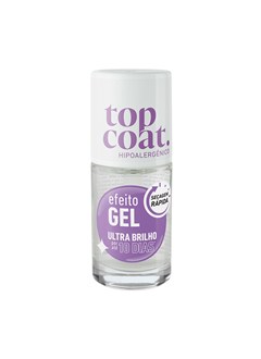 TOP COAT BLANT EFEITO GEL INCOLOR 8,5ML