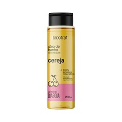 SABONETE LIQUIDO LABOTRAT OLEO DE BANHO CEREJA 200ML