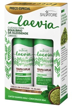 SHAMPOO 400ML + CONDICIONADOR 180ML SALVATORE LAEVIA TERERAPIA CAPILAR