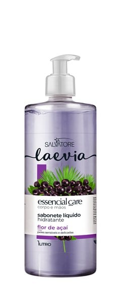 SABONETE LIQUIDO HIDRATANTE LAEVIA FLOR DE AÇAI 1L
