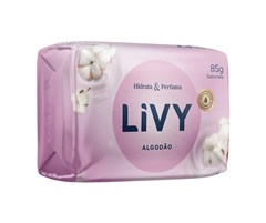 SABONETE LIVY RAZZO ALGODÃO 85G