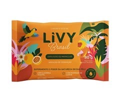 SABONETE LIVY BRASIL RAZZO GLICERINADO MARACUJA 80G