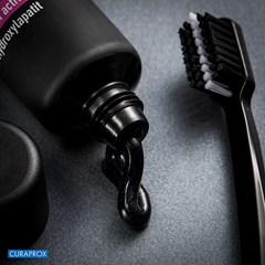 ESCOVA DENTAL CURAPROX CS 5460 + BLACK IS WHITE LIGHT PACK